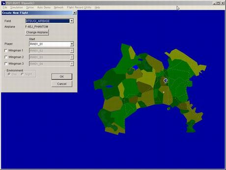 YS FLIGHT SIMULATION SYSTEM 2000 tCg̒nȂǂ̕ύX