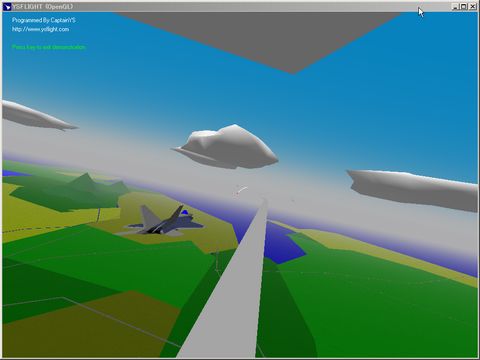 YS FLIGHT SIMULATION SYSTEM 2000 - Auto Demoł̉